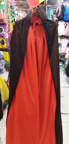 Vampire Dracula Cloak Cape For Children Kid Halloween Fancy Dress Costume