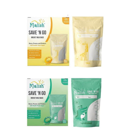 Malish milk storage bags