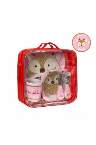 SKIP HOP ZOO WINTER MEALTIME GIFT SET