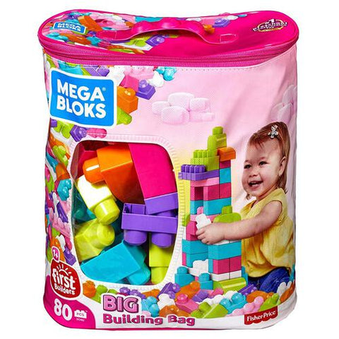 Mega Bloks Classic Big Building Bag 80 Pieces